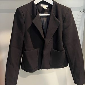 H&M Cropped Black Blazer